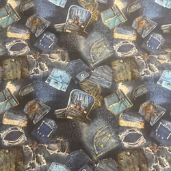 Jeans - Bomullspoplin