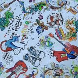 Funky Punky - Bomullspoplin