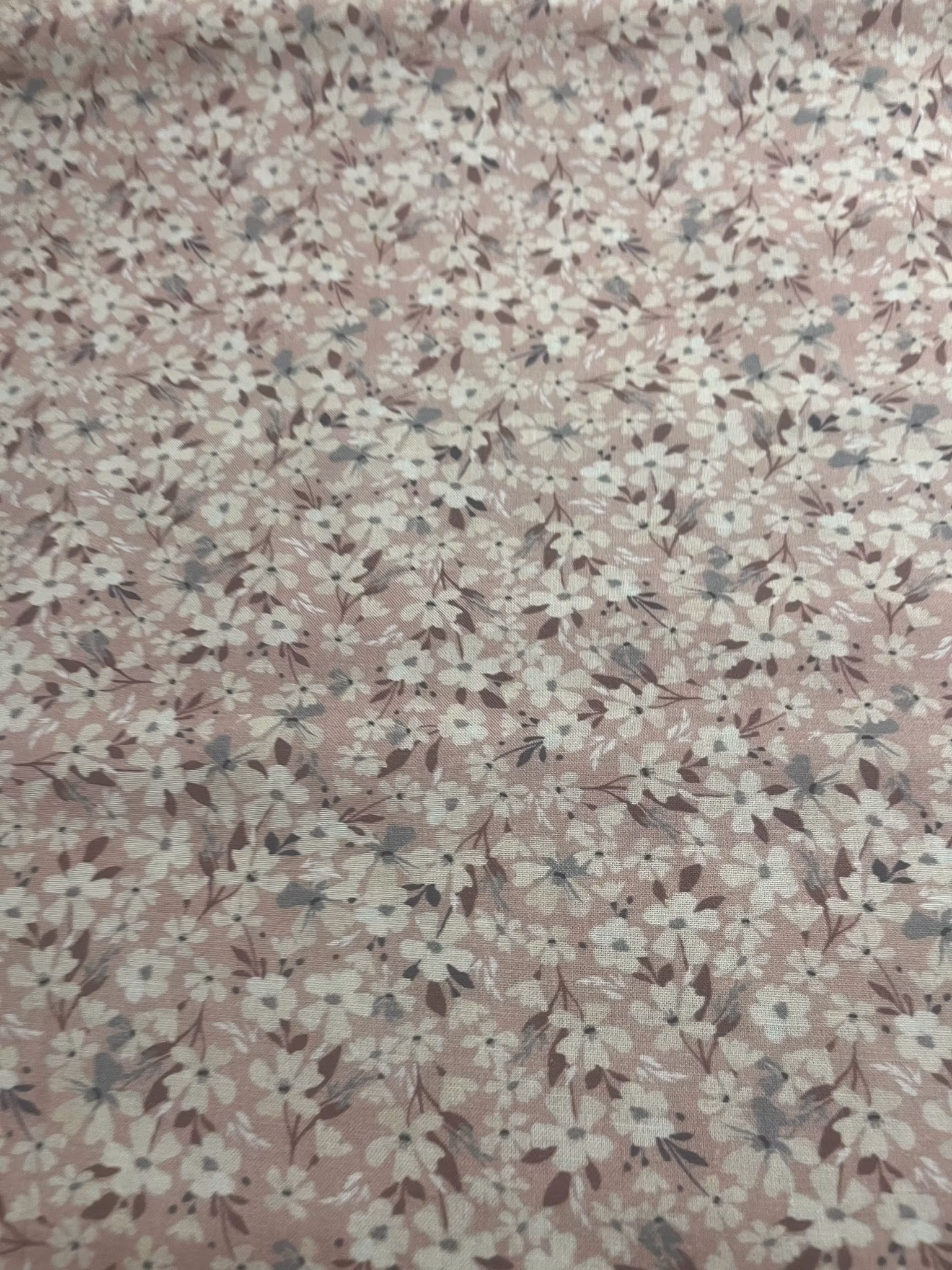 Blomstereng - Bomullspoplin