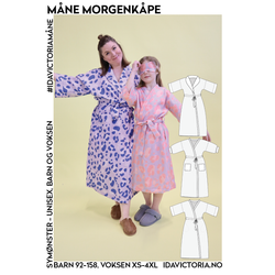 Måne Morgenkåpe