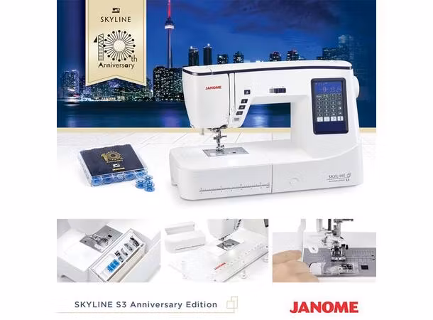 Janome Skyline S3 Anniversary Edition