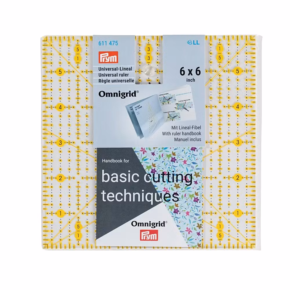 Omnigrid Linjal- 6 * 6 Inch