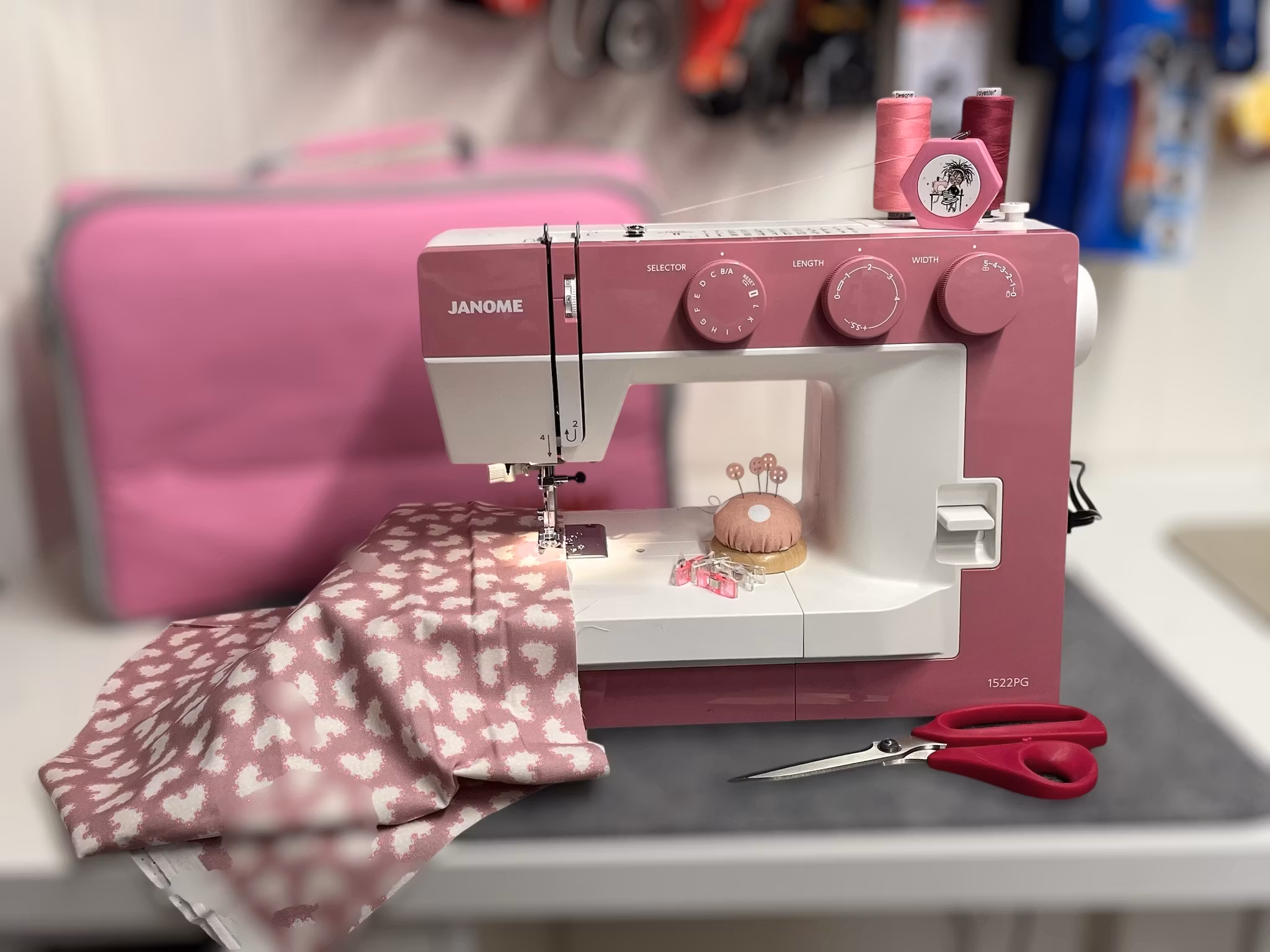 Janome Modell 1522 - Rosa
