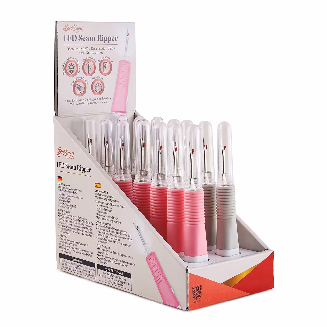 Sprettekniv med ledlys