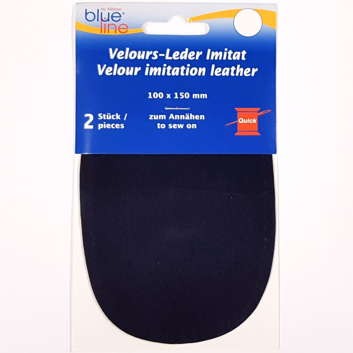 Albuelapp ruskinnsimitasjon - svart