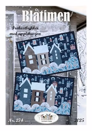 AnnaKa Design Blåtimen - spisebrikker