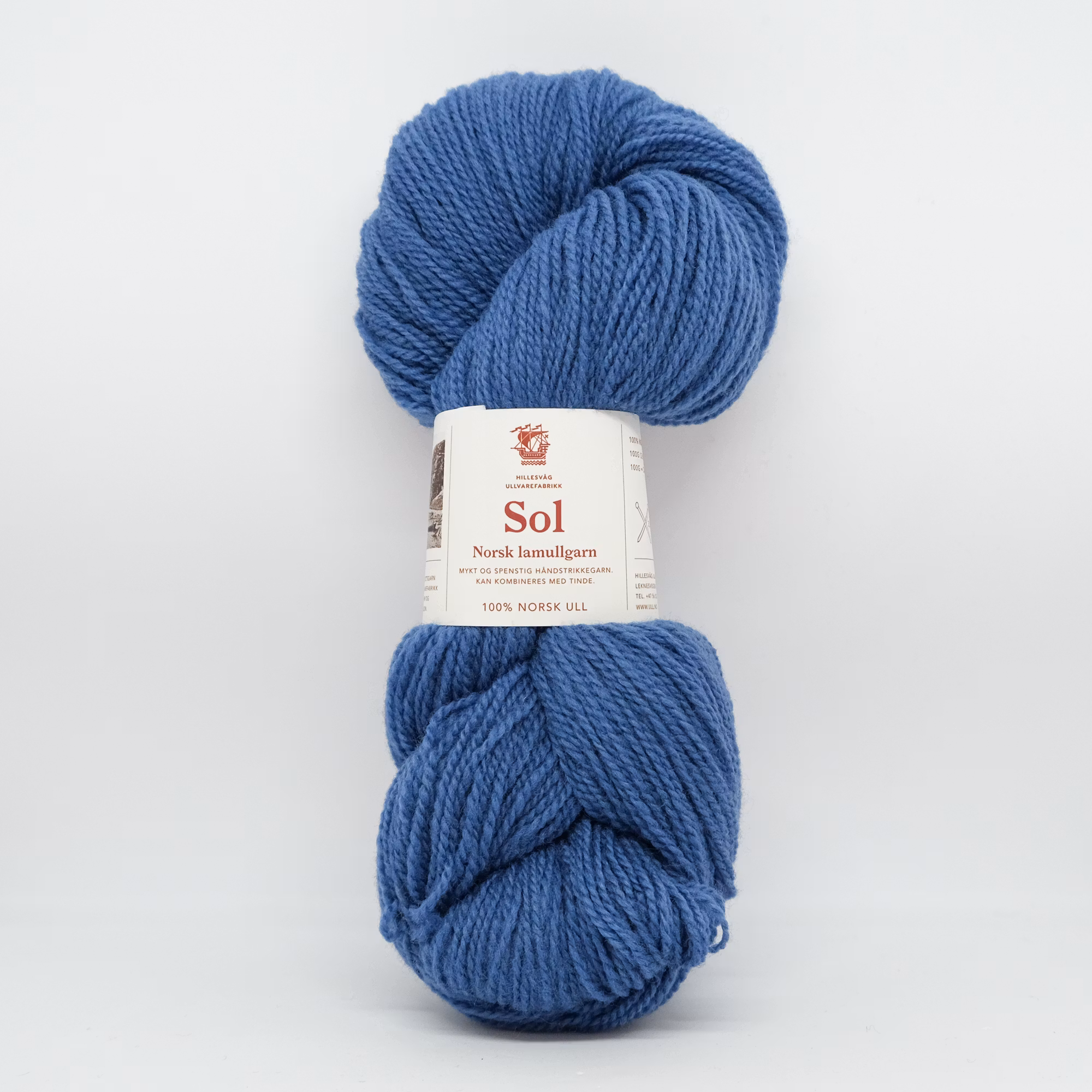 Sol Lamullgarn - Mellomblå (425)