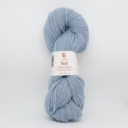 Sol Lamullgarn - Lys Blå(408)