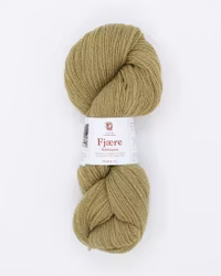 Fjære Sokkergarn - Støvet Gulgrønn (558)
