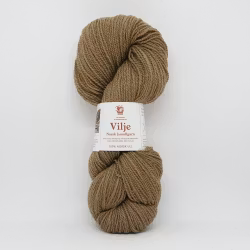 Vilje lamullgarn, Mellombrun (403)