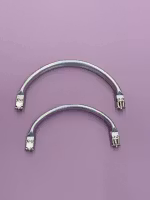 Veskelås/ramme Buet - 19 cm