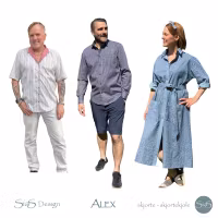 ALEX – Skjorte og Skjortekjole