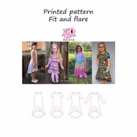 Fit and flare child (104-164)