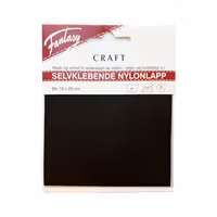 Selvklebende Nylonlapp - Svart