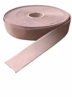 Ensfarget elastikk  Dus Rosa - 40mm