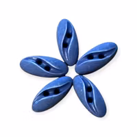 Duffelcoat Lys Blå - 20 mm