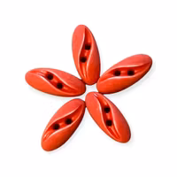 Duffelcoat Rød  - 20 mm