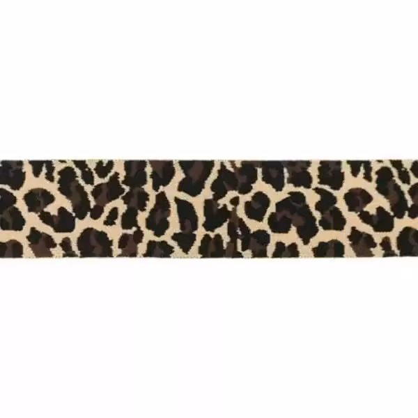 Elastikk  Leopard Sand - 40 mm