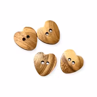 Hjerte Oliven - 18 mm