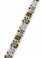 Pyntebånd - Brun/Lilla- 14 mm