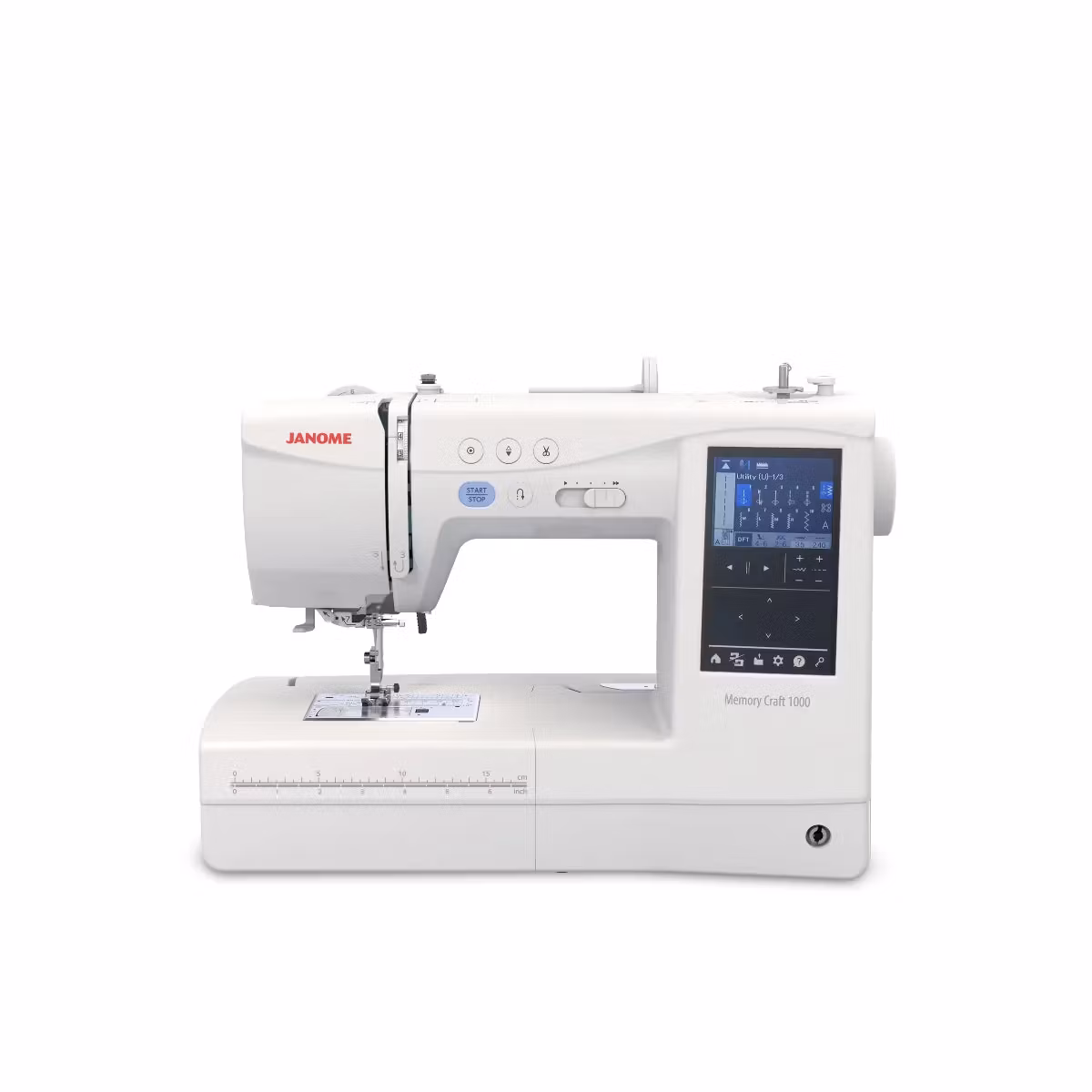Janome Memory Craft 1000 Silky White -  Sy- og Broderimaskin