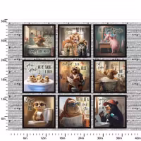 Pleas Seat Yourself -  9 Små panel