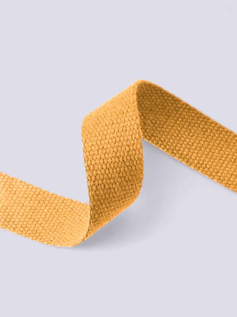 Mind The Maker Webbing - 25 mm - Mustard