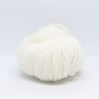 Huldra Kamgarn - Halvbleket Hvit - 8099