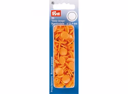 Prym Non-sew Color Snaps – Ø12.4 – Orange (393140)