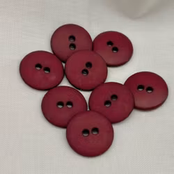 Knapp – Nancy  Vinrød – 18 mm ( K190950)