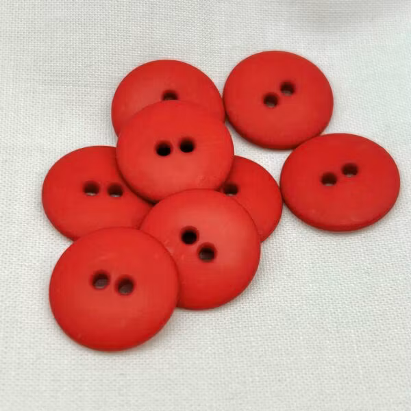 Knapp – Nancy Rød   – 18 mm ( K191140)