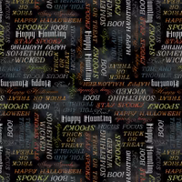 Happy Haunting - Black