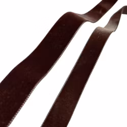 Fløyelsbånd -   Brun - 36 mm