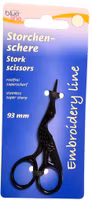 Blueline Stork Broderisaks   93 mm - Svart