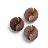 Bølgeknapp - Caramel - 18 mm - K261467