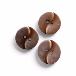 Bølgeknapp - Caramel - 18 mm - K261467