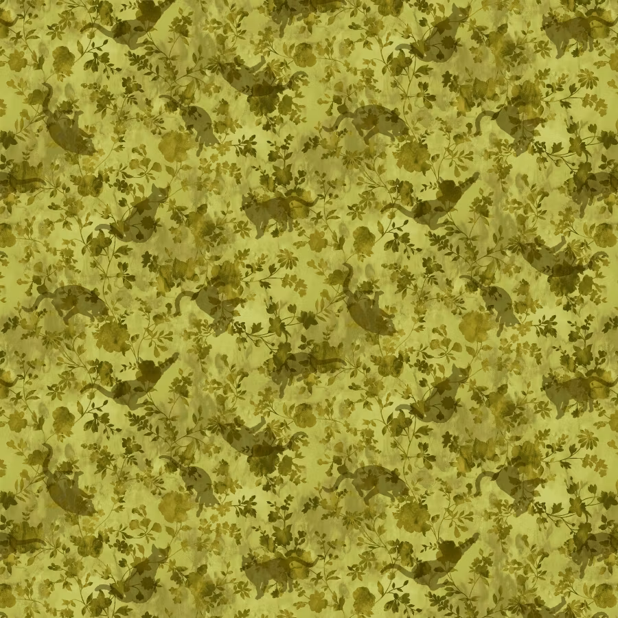 Meow Mix -  Cats Lime Green