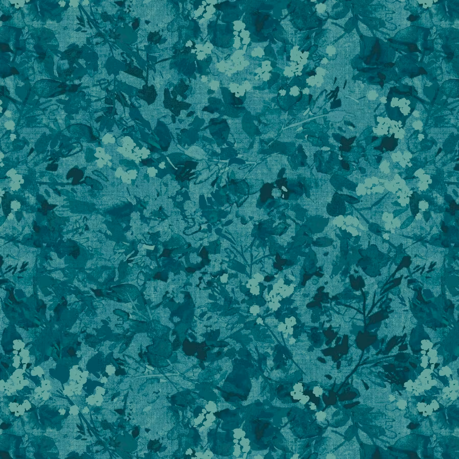 Meow Mix - Floral Teal