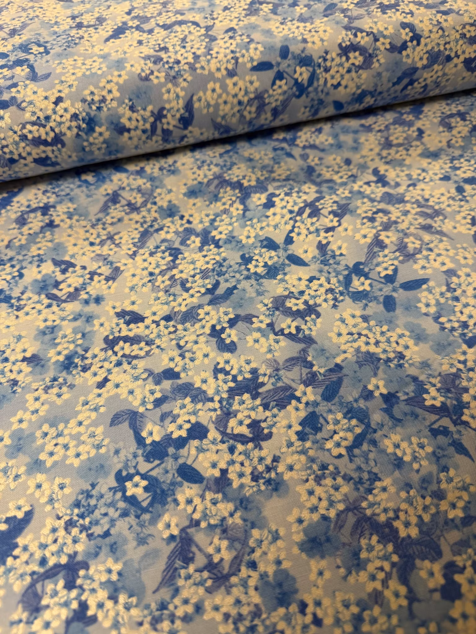 Rare Floral Blue