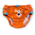 Babybadbyxa med volanger, Lindex Littlephant, stl 62/68