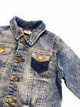 Mjuk jeansjacka, Lindex, stl 74