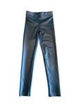 Nyskick! Byxor/ Tights i läderimitation, HM, stl 128