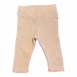 Ribbade tights med volang, HM, stl 56