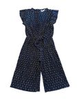 Ribbad/Prickig byxdress, Mywear, stl 86/92