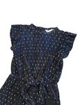 Ribbad/Prickig byxdress, Mywear, stl 86/92