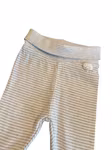 Randiga byxor med fot, H&M, stl 50