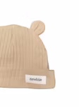 Ribbad bebismössa, Newbie, stl 36/38 (0-1 mån)