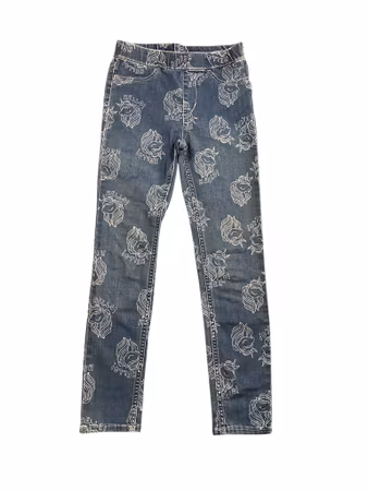 Byxor med enhörningar, H&M, stl 122