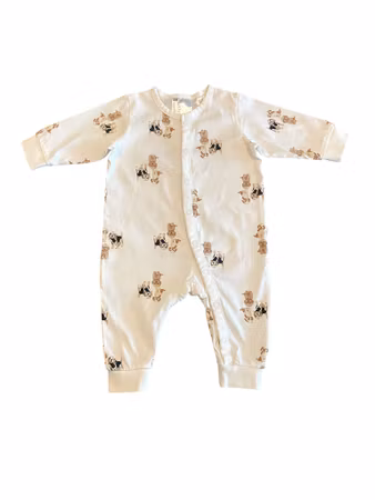 Pyjamas med hundar, H&M, stl 62