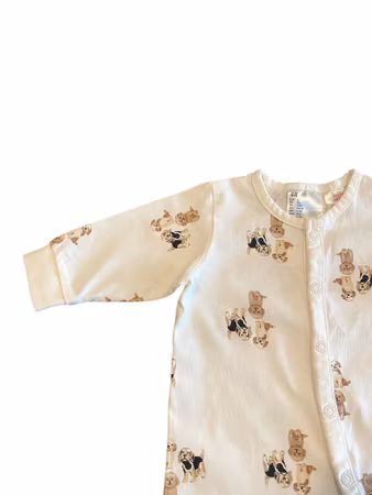 Pyjamas med hundar, H&M, stl 62